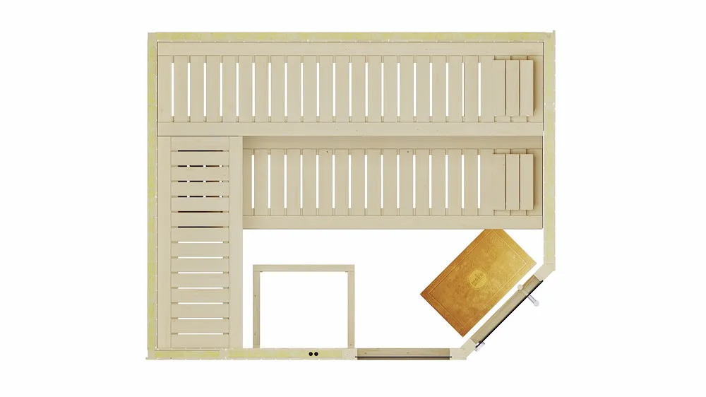 Element-Ecksauna VARBERG 4 GTF