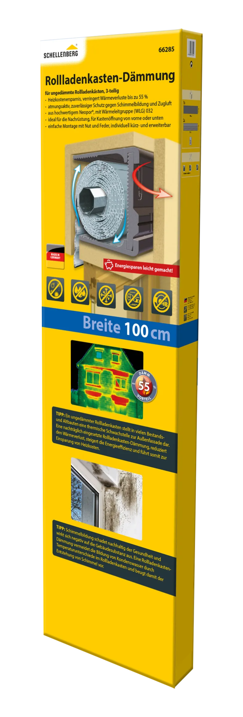 Rollladenkasten-D&auml;mmung 3-tlg.