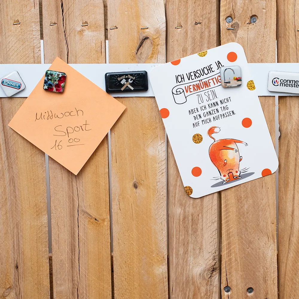 Metallband f. Magnete