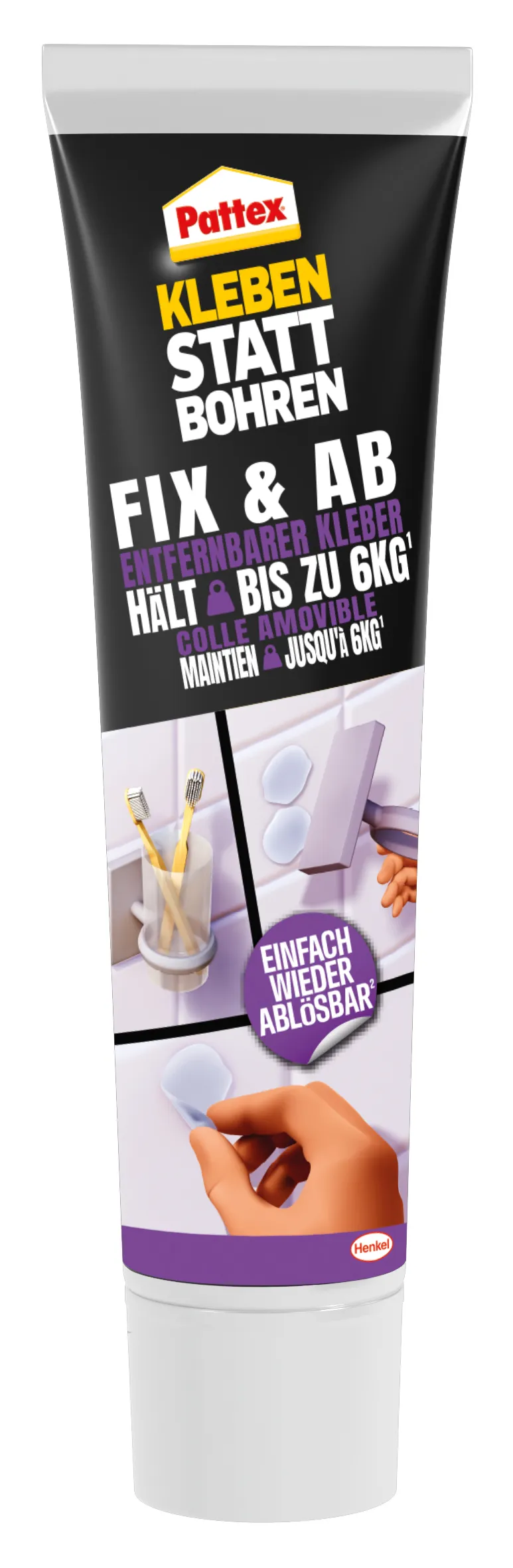 Pattex Kleben statt Bohren