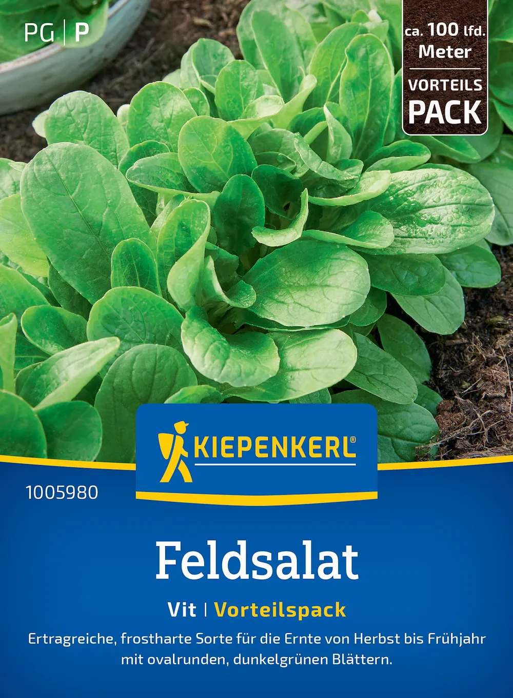 Feldsalat Vit, Vorteilspackung