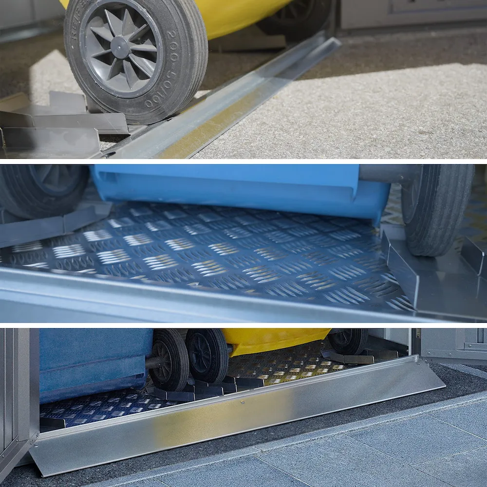 Boden-Set M&uuml;lltonnenbox Alex