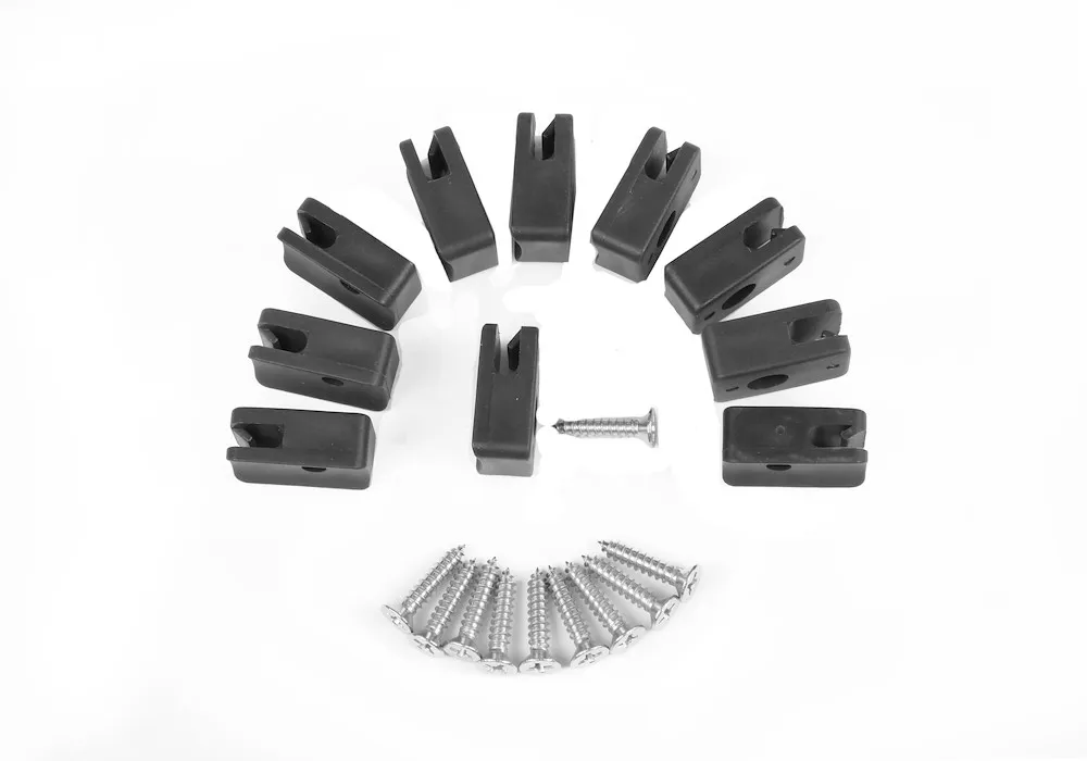 Spanndraht-Halter f.Pfosten