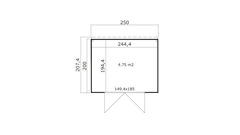 Nika 1,5, 28 mm, 250x200cm,