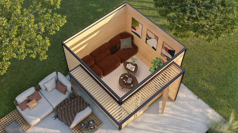 P.Garden MHH 28mm, 300x300cm,