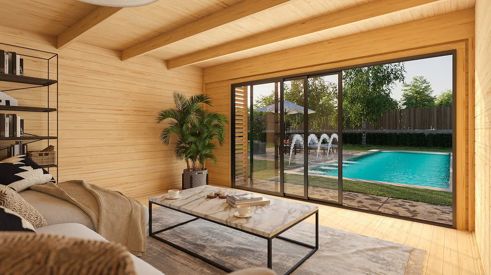 P.Garden MHH 44mm, 400x400cm,