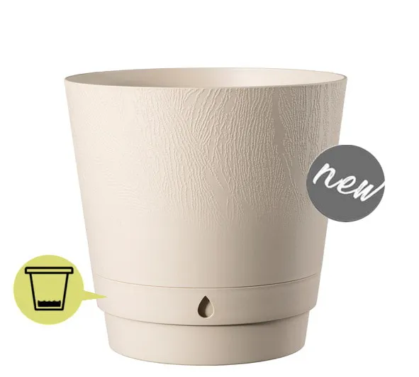 Vaso Dune 15cm Sandgrau