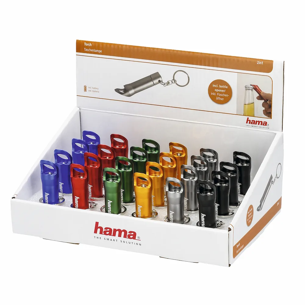 LED-Taschenlampe 2in1 24er