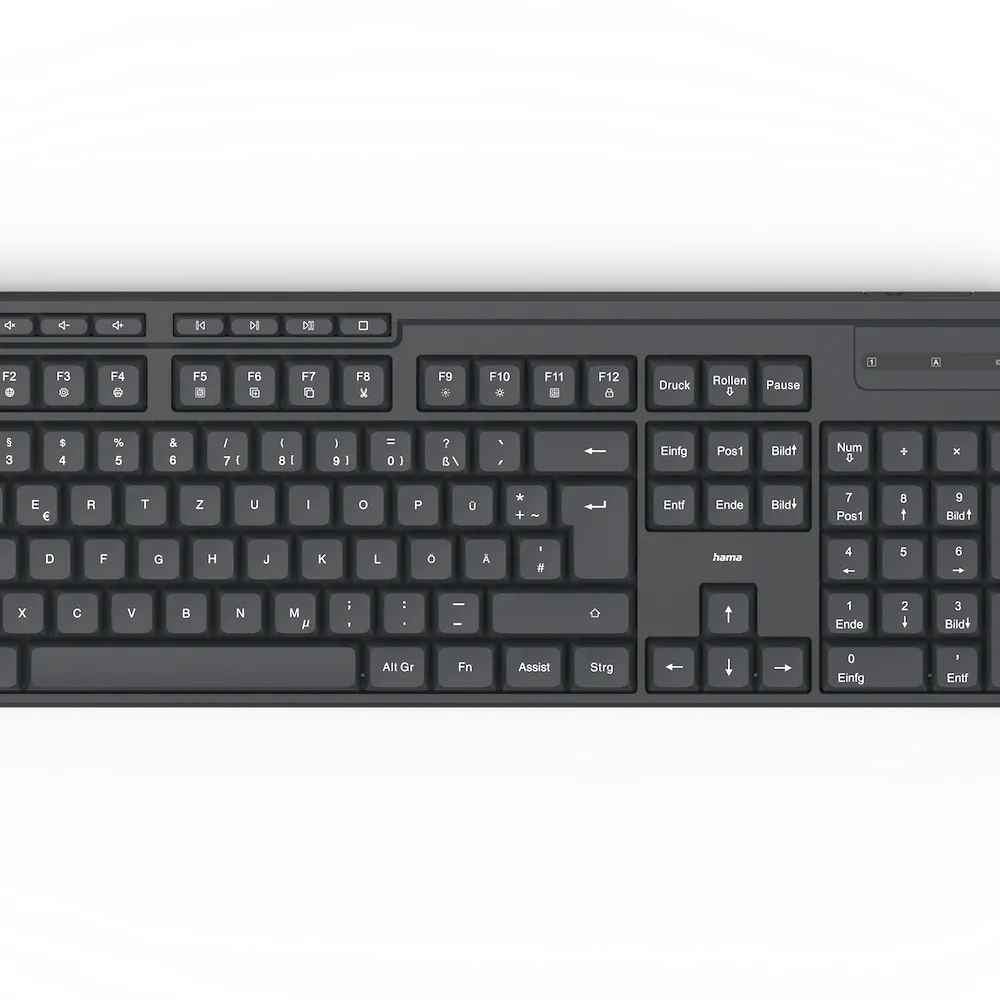 Hama Funktastatur mit Maus