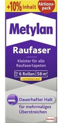 Metylan Rauhfaser 360 gr + 10 % Gratis