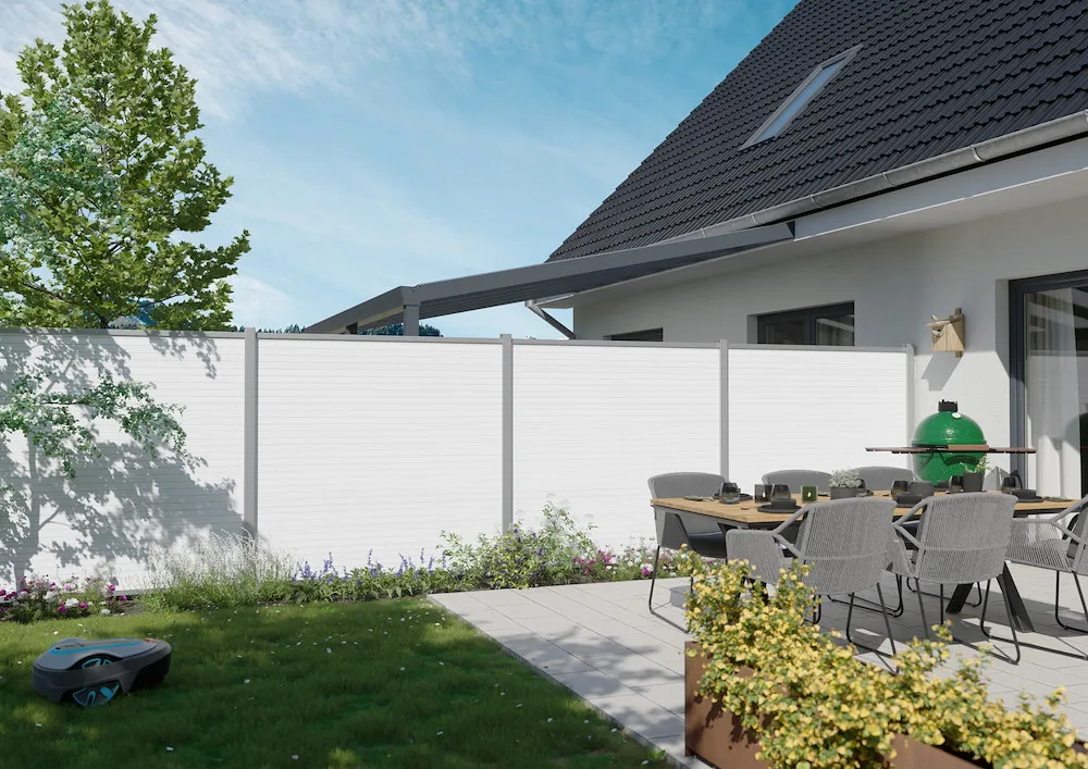 WAREN-Serie, WPC-Steckzaun-Set