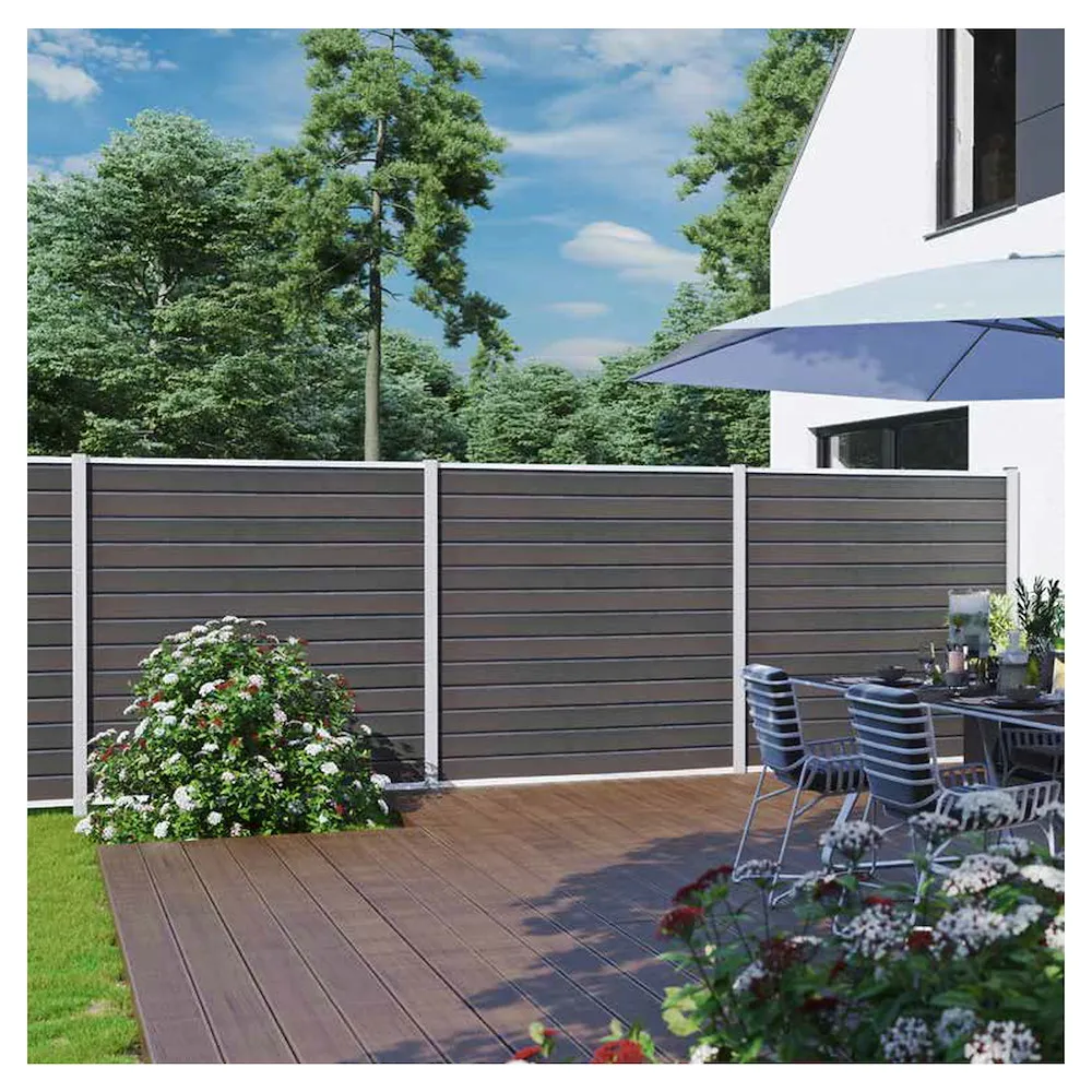 WOLLBACH WPC-Steckzaun-Set