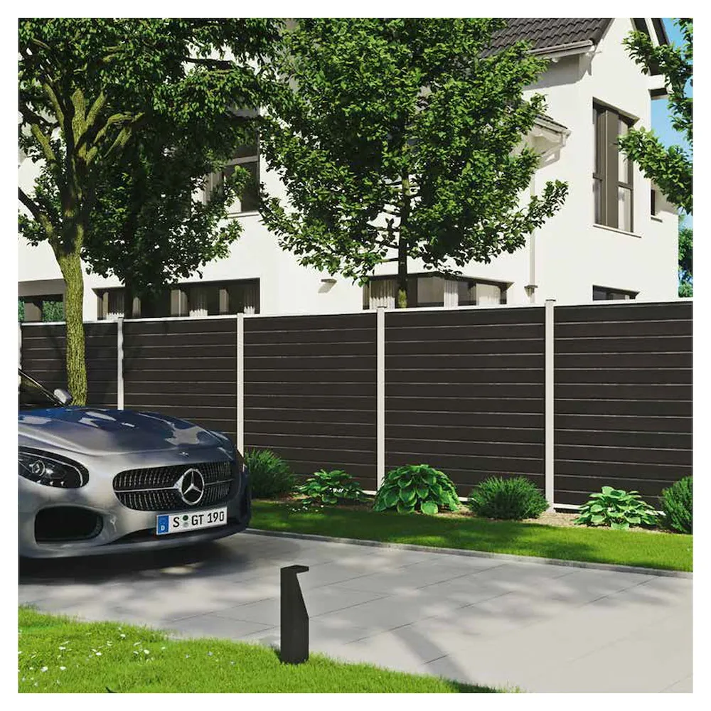 WOLLBACH WPC-Steckzaun-Set