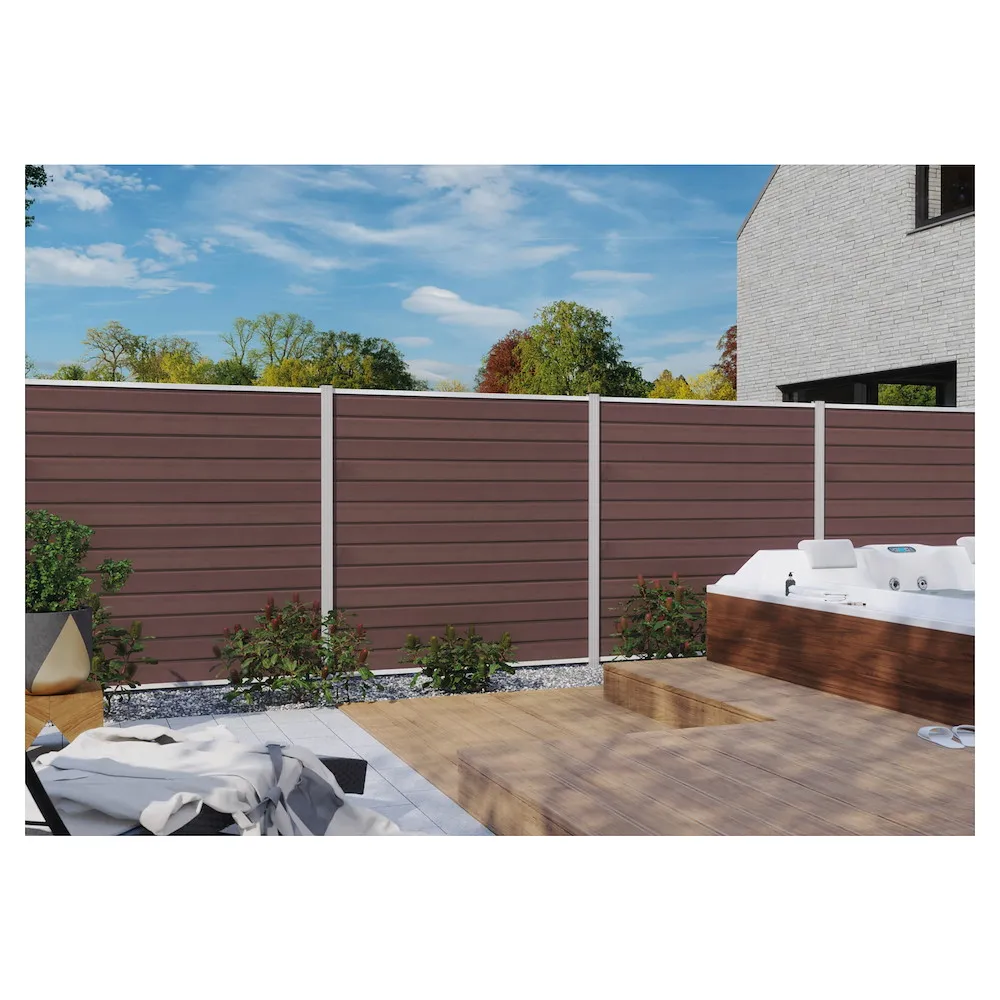 WOLLBACH WPC-Steckzaun-Set