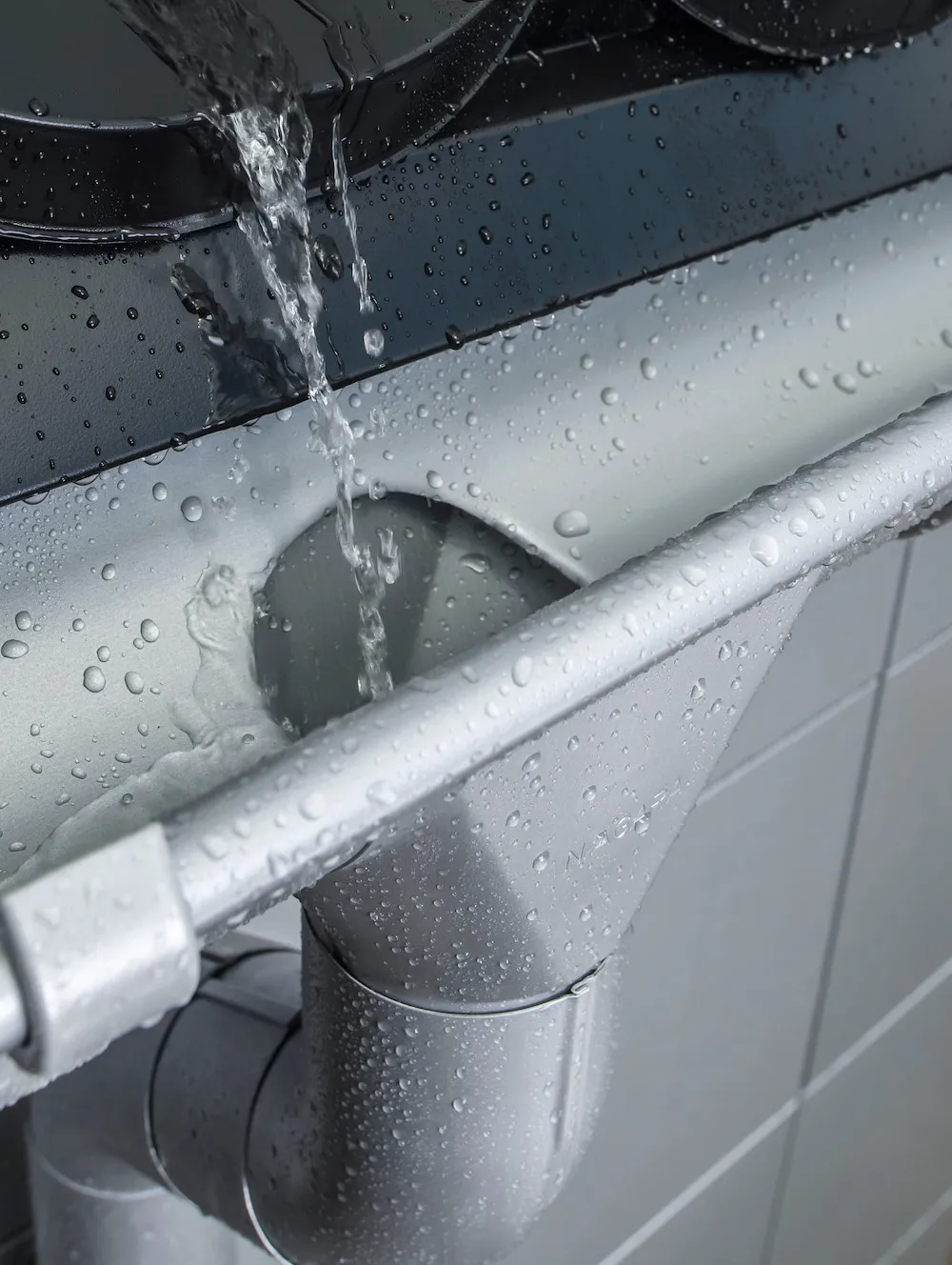 Regenrinnen-Set 3,00 m 125/90