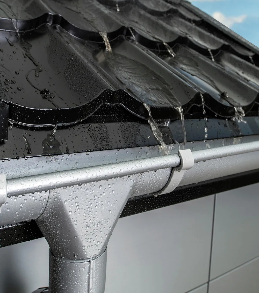 Regenrinnen-Set 3,00 m 125/90