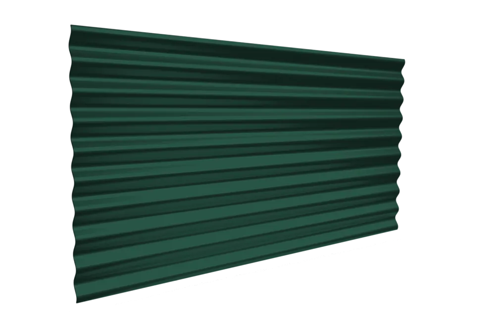 Wellblech Wandverkleidung