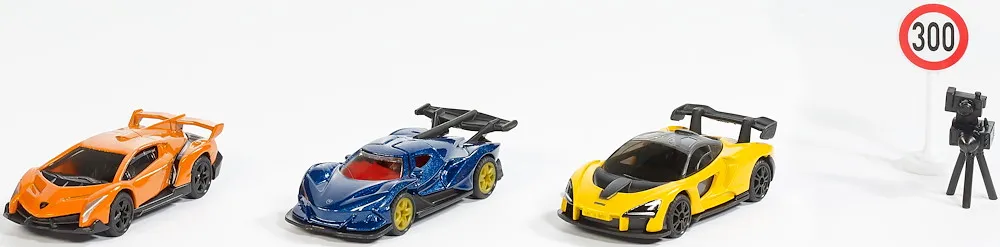 Geschenkset Supercars