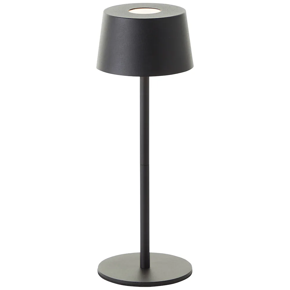 Jona Au&szlig;entischl.LED schwarz