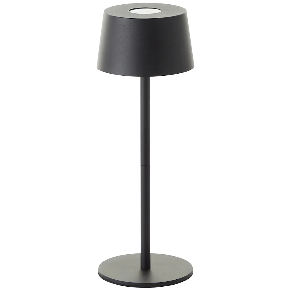 Jona Au&szlig;entischl.LED schwarz