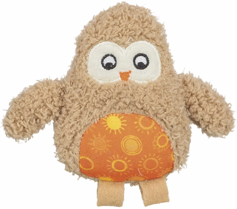 Eule, Pl&uuml;sch, Katzenminze