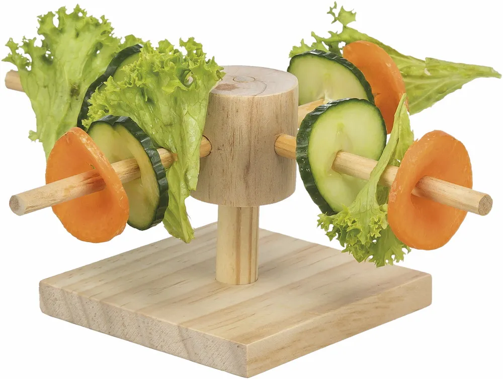 Futter-Karussell, Holz