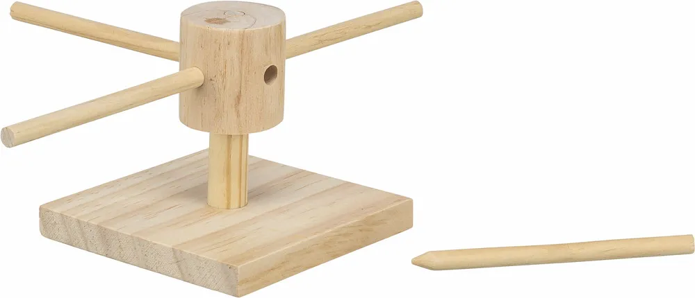 Futter-Karussell, Holz