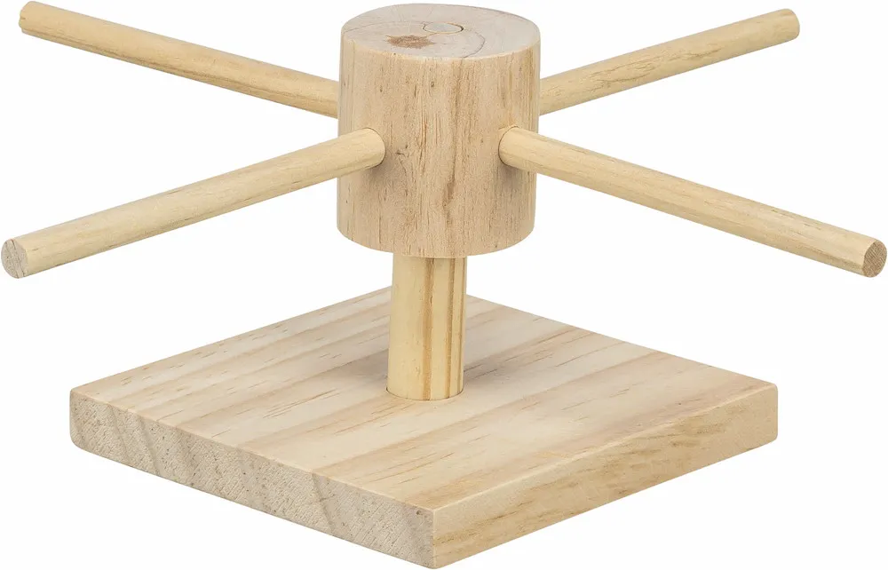 Futter-Karussell, Holz