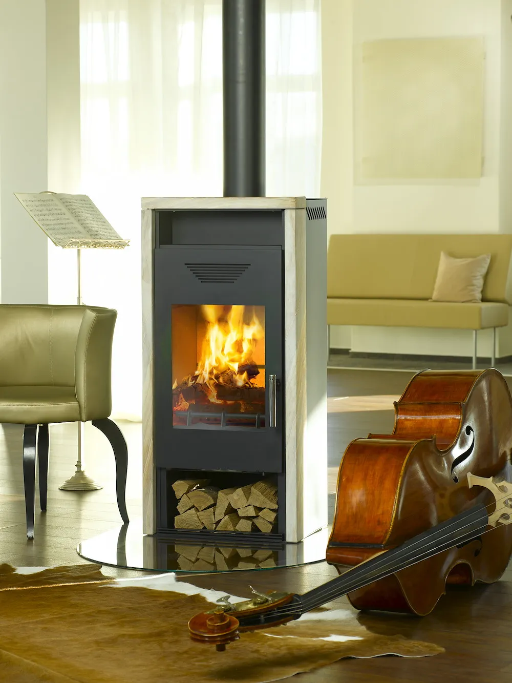 Kaminofen Typ10180-Logi-W S R