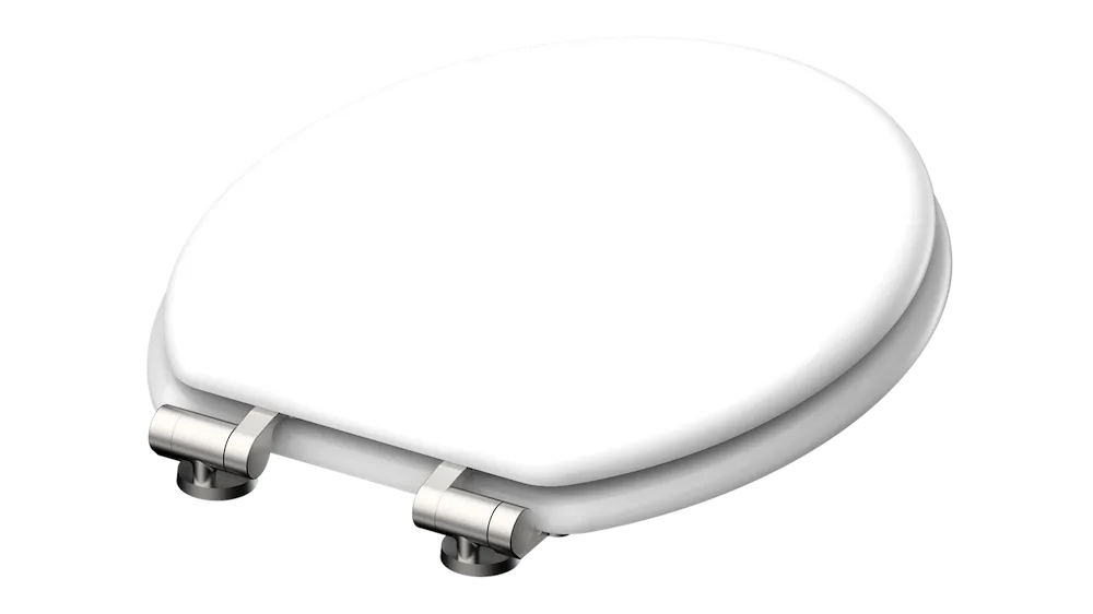 Holzkern WC-Sitz WHITE, mit