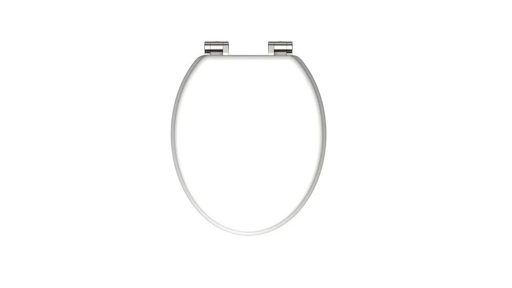 Holzkern WC-Sitz WHITE, mit