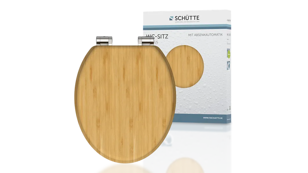 Bambus WC-Sitz, mit