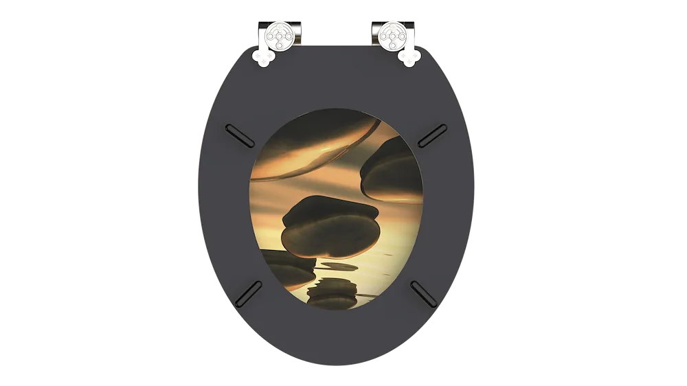 MDF WC-Sitz SEA STONE,