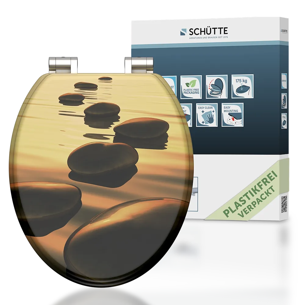 MDF WC-Sitz SEA STONE,