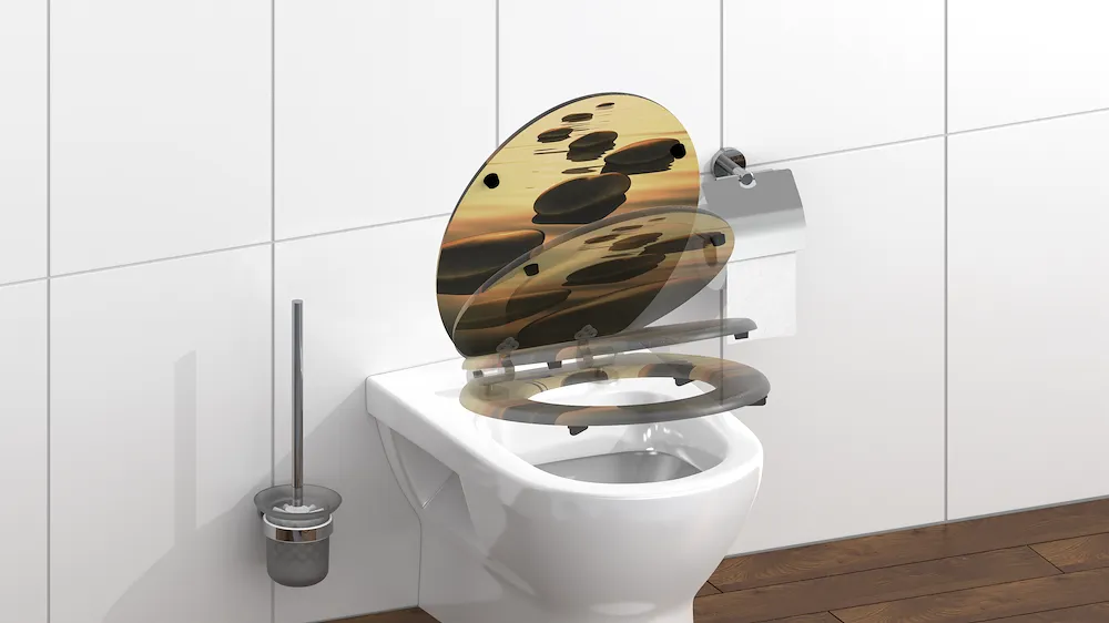 MDF WC-Sitz SEA STONE,