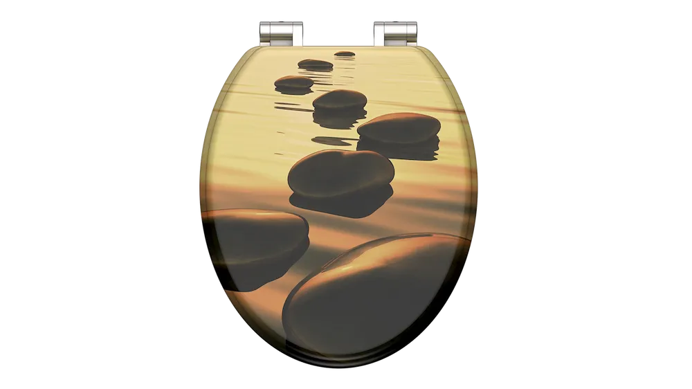 MDF WC-Sitz SEA STONE,