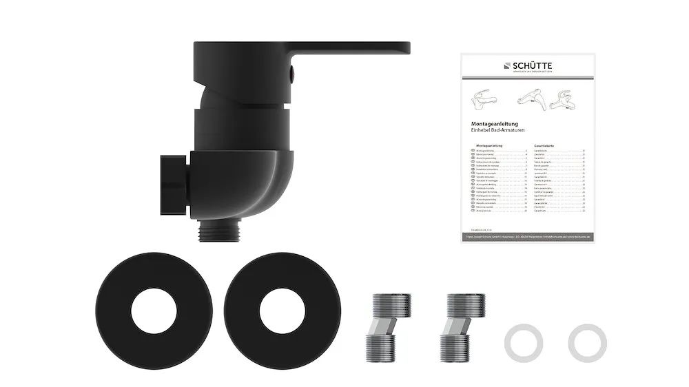 DENVER Duscharmatur, Schwarz