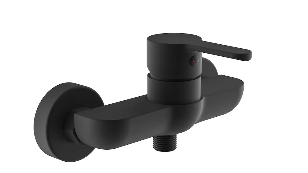 DENVER Duscharmatur, Schwarz