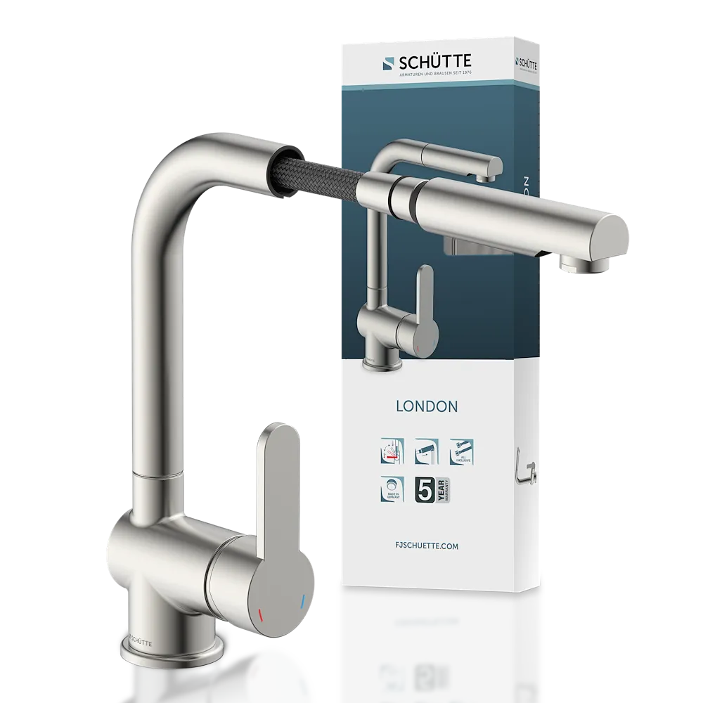 LONDON Sp&uuml;ltischarm. Edelstahl