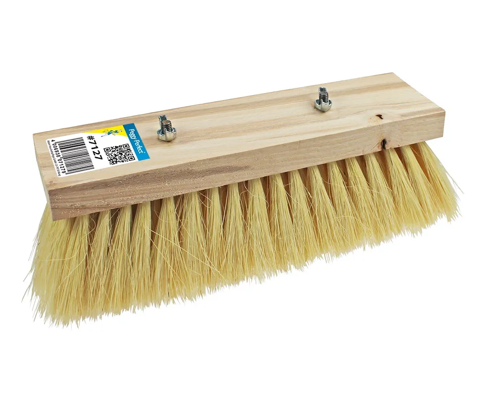 Teerschrubber Holz 24cm.Fiber