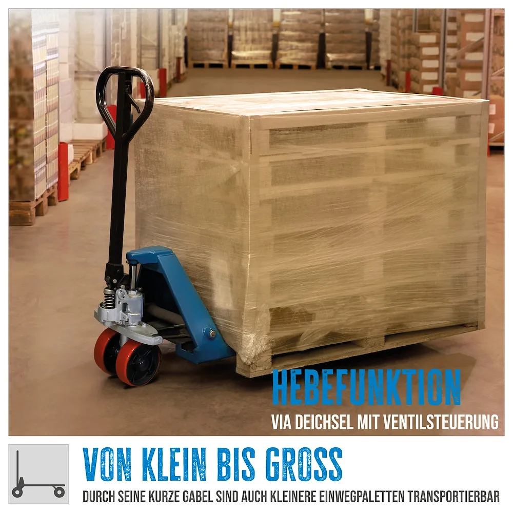 Gabelhubwagen GHW 2500-80 PU