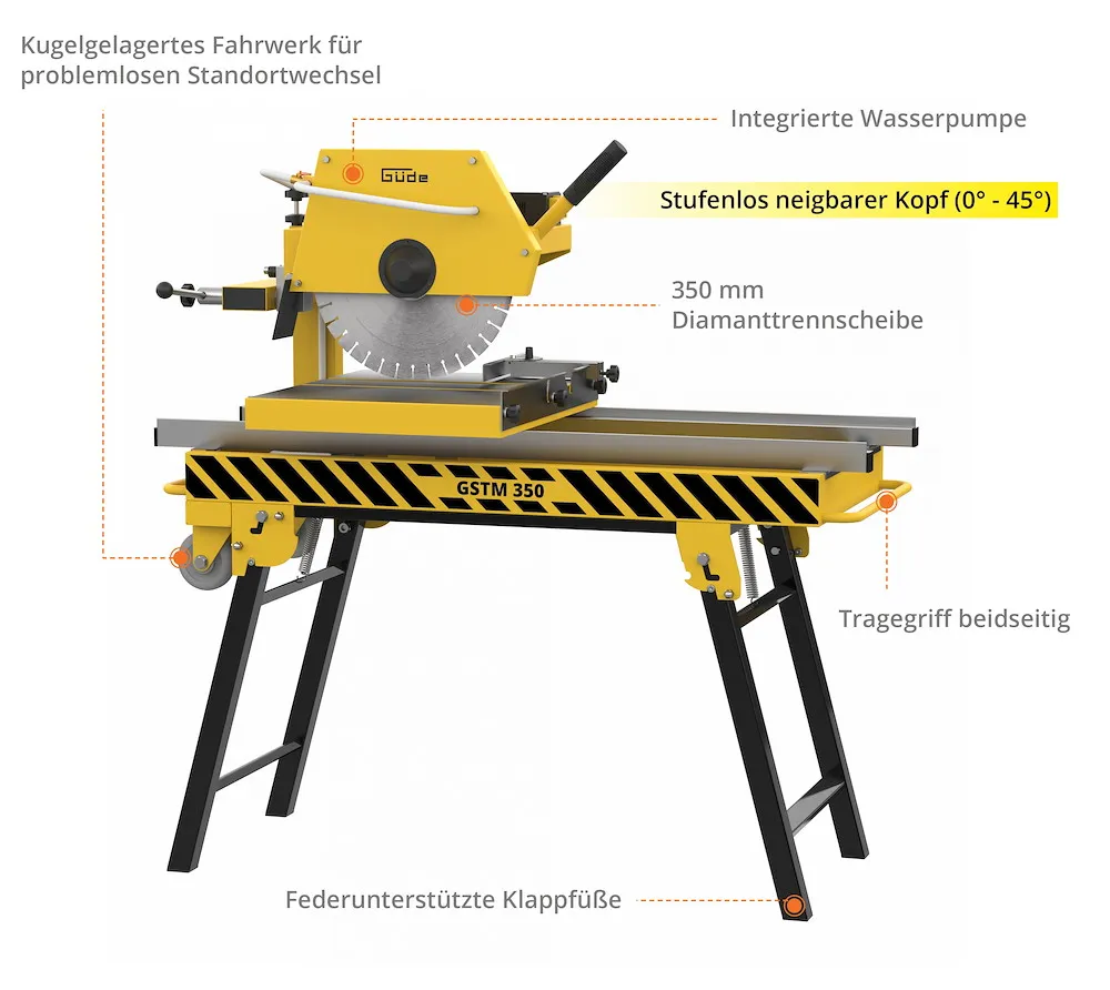 Steintrennmaschine GSTM 350