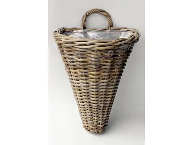 Wandkorb Rattan