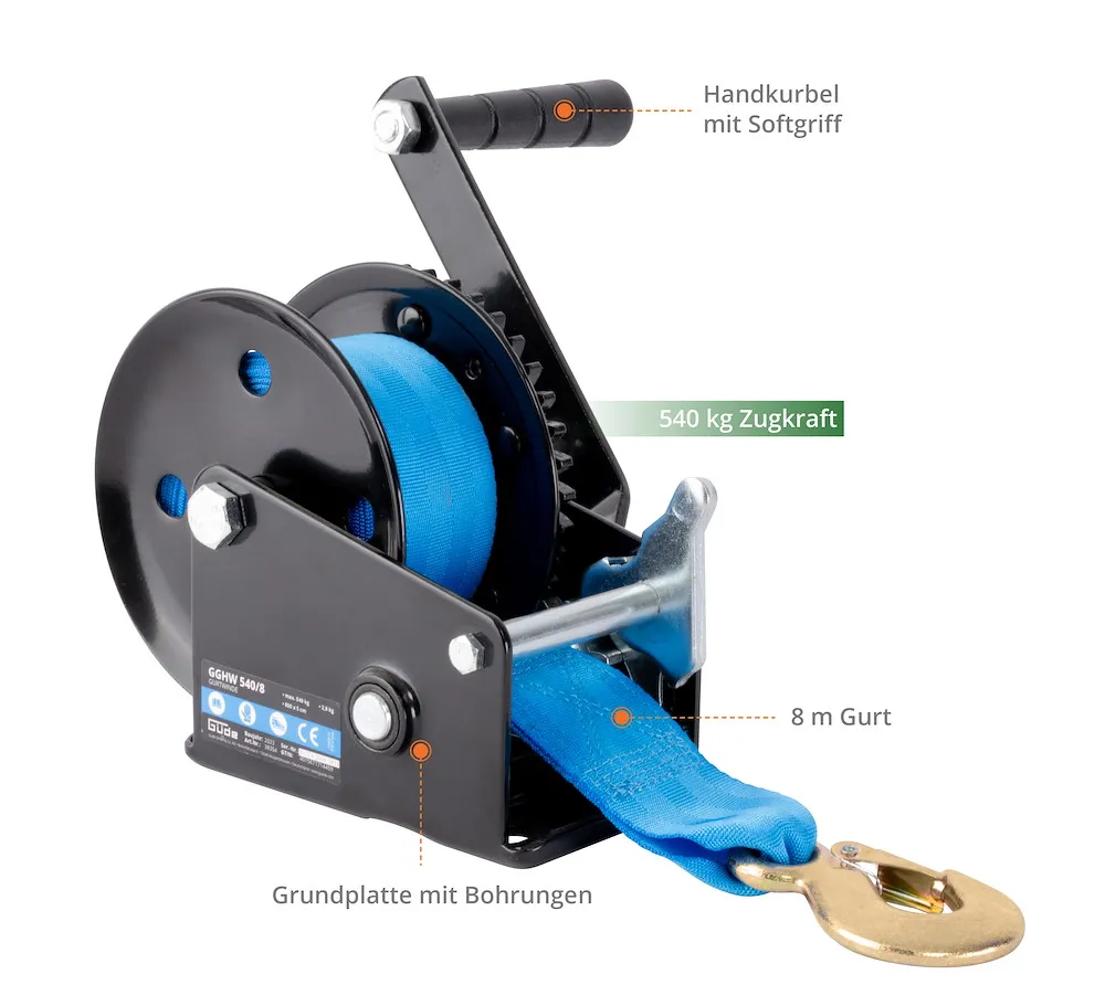 Gurtwinde GGHW 540/8