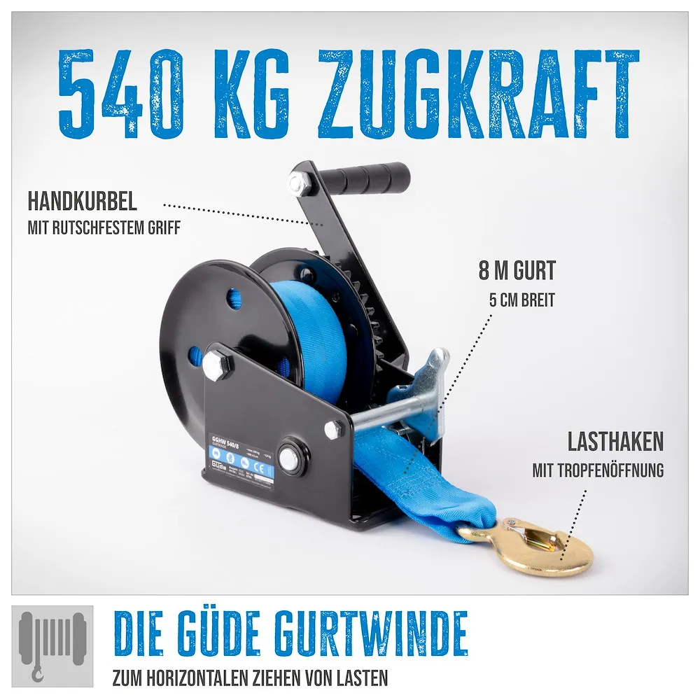 Gurtwinde GGHW 540/8