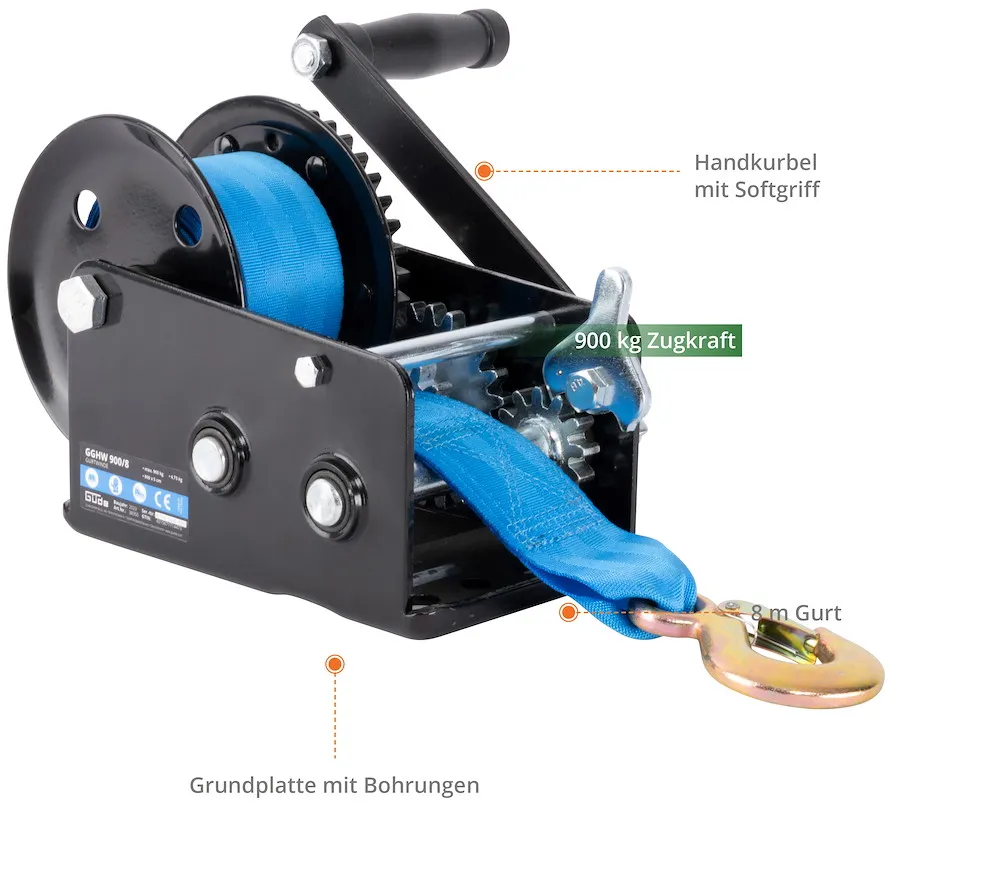 Gurtwinde GGHW 900/8