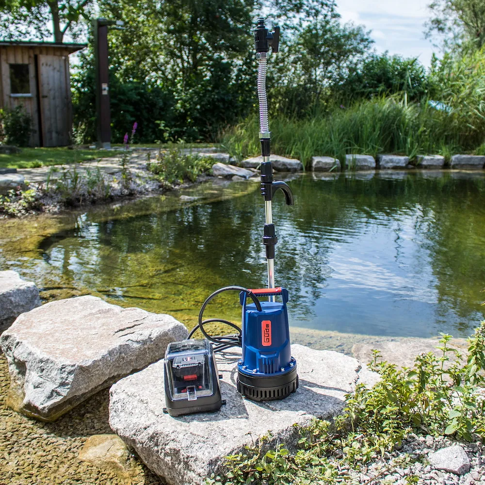 Akku Regenfasspumpe RFP 18-0