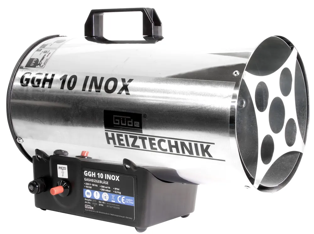 Gasheizgebl&auml;se GGH 10 INOX
