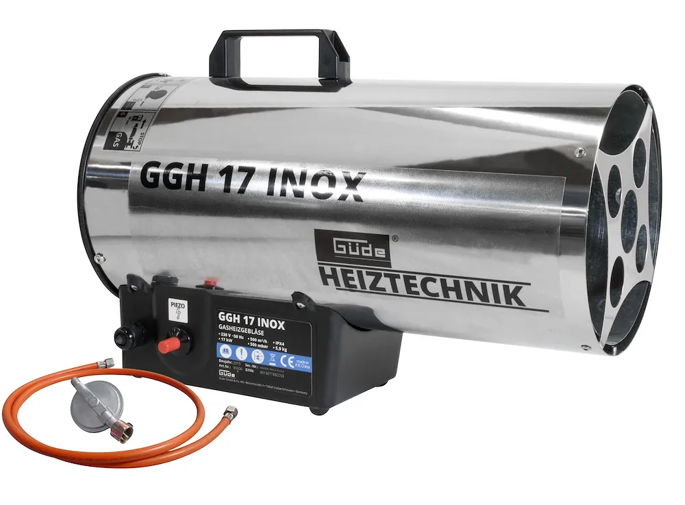 Gasheizgebl&auml;se GGH 17 INOX