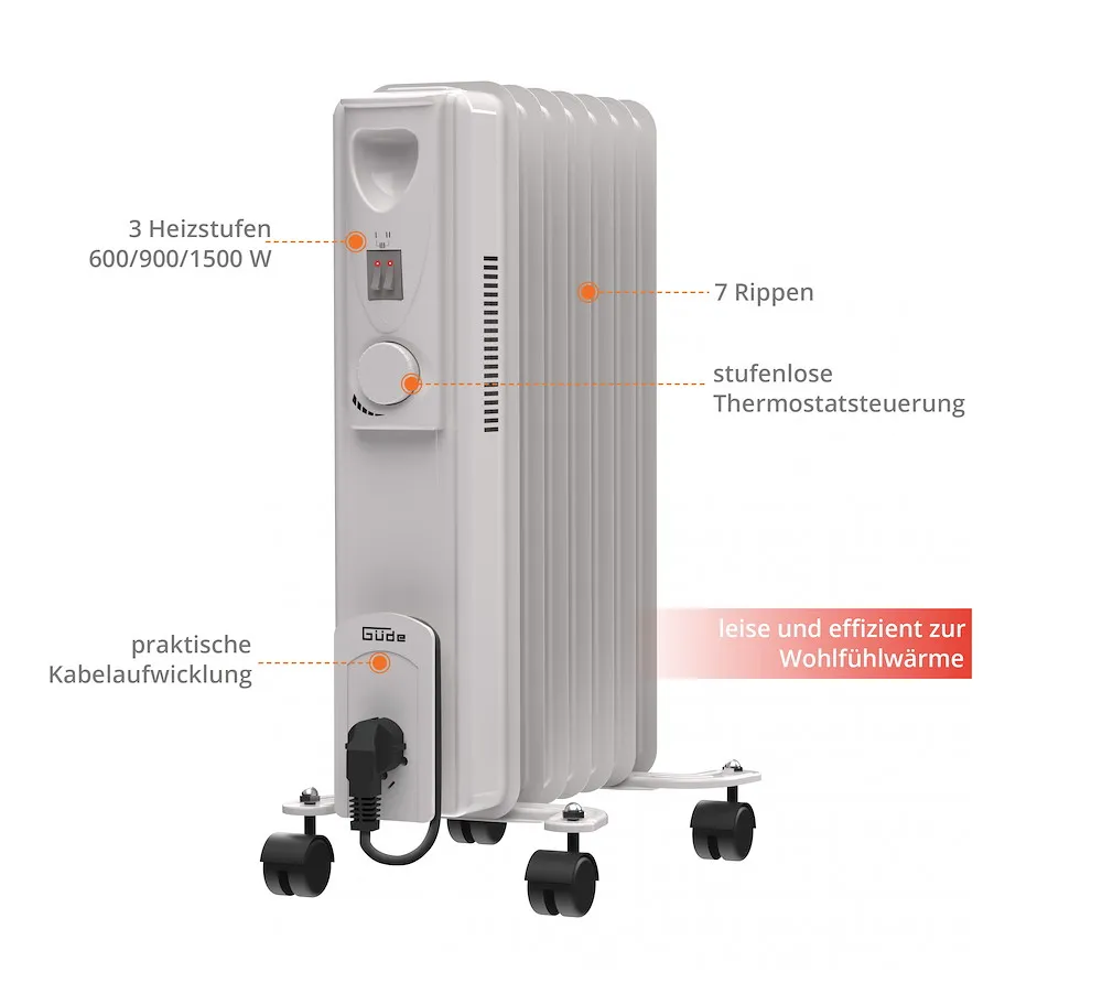 &Ouml;lradiator OR 1500-7 Eco